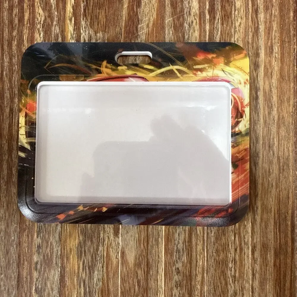Unbranded plastic badge